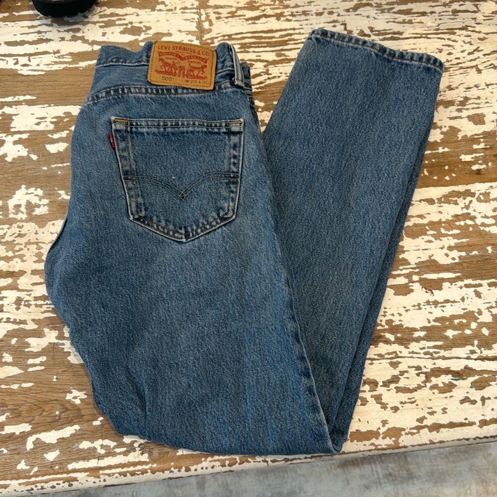Medium wash 505 LEVIS Denim